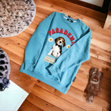 パサデナドッグレイヤードスウェットシャツ / 600D-030 PASADENA DOG LAYERED SWEAT SHIRTS