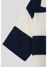 LMN Maisoned Bukle 2 Button Coloring Collar Knitwear (3 Colors)