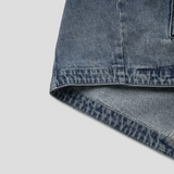 LEGACY CURVED CUT OFF DENIM JACKET