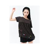 Heart Sprinkle Tee Charcoal