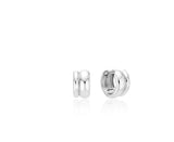 26SS★ Champagne Full Moon Silver (W) Duo Earrings S