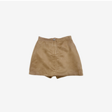 Tenon suede jacket + skirt set