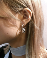 Silver Plated Star Earring