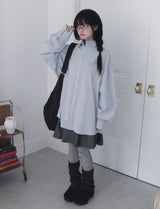 wind over-fit cotton shirt