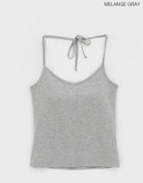 [MADE] Chico Halter String Sleeveless (Built-in Bra)