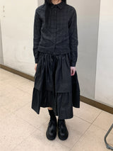  STRING LAYERED FLARE SKIRT