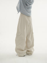 Toni pintuck cargo pants -3C