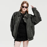 WESTERN LEATHER JACKET_CHARCOAL
