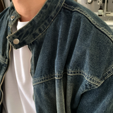 Wayne Biker China Denim Jacket