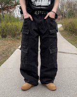 Tech Double Cargo Wide Pants