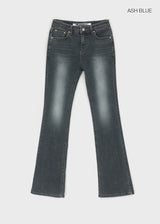 [MADE] Rabu Back-Pocket Slim Bootcut Denim Pants