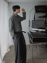 ASCLO Crossbody Belt Shirt (3color)