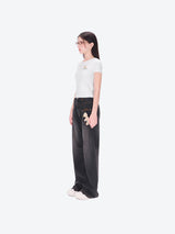 13DE MARZO Bear Brushed Relaxed Jeans Black