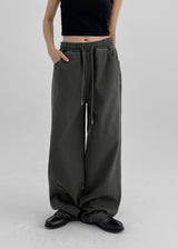 [MADE] Peto cut cotton banding pants