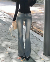 vintage low washing bootcut denim PT
