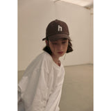 H Logo Ball-Cap (Black)
