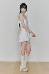 PURITY DRESS white