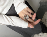 Sculpt Spiral Ring