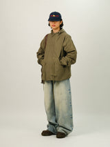 DE Hood Short Fishtail Parka