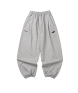 Cross Jogger Sweat Pants _ Gray 