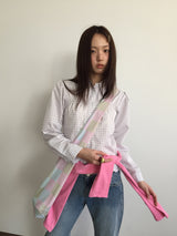 ミラチェックシャーリングシャツ (2color)