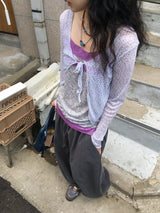 フラワー レース キャミ