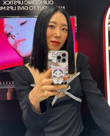 [Worn by Jeon Hyo-sung, Joo Hyun-young, Ria Kim, Ju-yeon, Lee Jung-shin] スパークルエンブレムワイドバンド925シルバー+ 14kゴールドメッキ調整可能サイズリングR041-02G-G