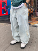 スノーディスバルーンデニムパンツ　２色