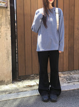 レヒブーツカットパンツ