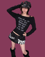 ウェンズディレタリング T (3color)