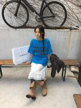 YWD WELCOME Tシャツ_ブルー (1color)