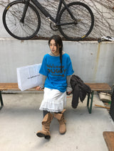 【即日発送】YWD ウェルカムTシャツ_ブルー (1color)