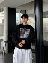 Snap cargo wide sweatpants