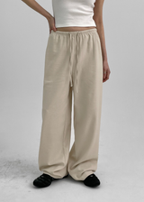 [MADE] Minos Linen Banding Pants