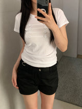 オリバーボタンポイント半袖Tシャツ
