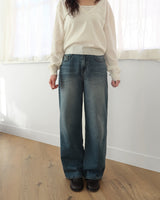 fig mid-blue denim