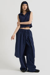 ノースリーブカラーベスト, Navy