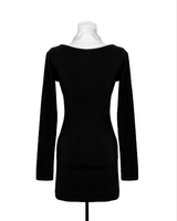 promise halter collar shirt layered ops