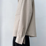 Textured Stripe Shirt