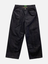 ラガーストレートノンフェードデニムパンツ