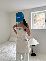 needlepoint apron dress 