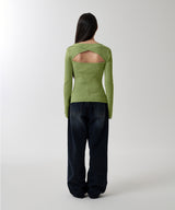 CUT OFF LS KNIT