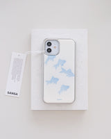 (Basic)Silver Bumper Case_Blue Fish
