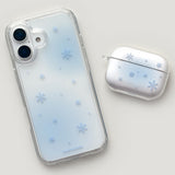 [Gel-hard] スノーフォンケース(Blue) (only case)