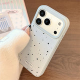 サマーブルースタードロップコーティング DIY テーマ iPhone ケース