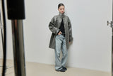 Buckle Denim Pants