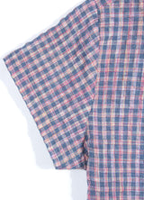 CHECK SHIRTS_Navy