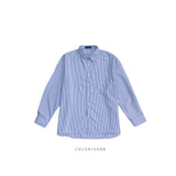 LMN ルイオーバサイズフィットセンシティブストライプシャツ (3 colors)