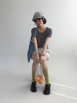 YWD ストライプエコバッグ (3color)