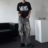 87 Big Test Blur Short-Sleeved T-Shirt (2 colors)